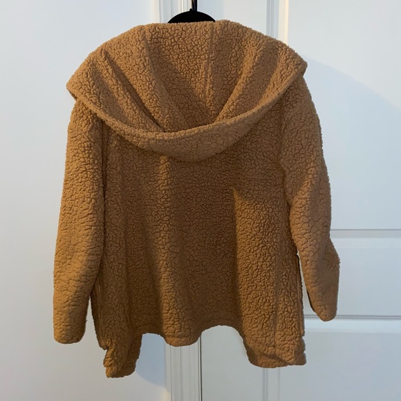 forever 21 teddy jacket - size: s - Picture 2 of 6